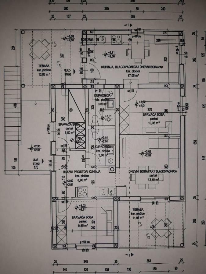 Apartmani Mistral 로고즈니차 외부 사진